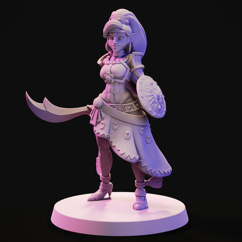 Desert Warrior Woman Desert Warrior Woman